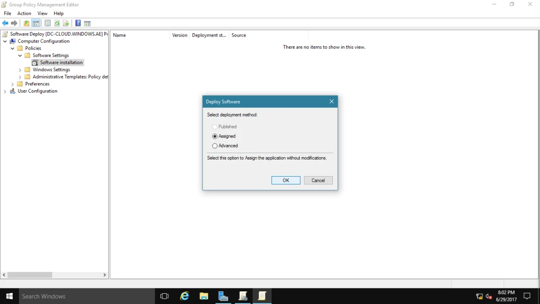 install
