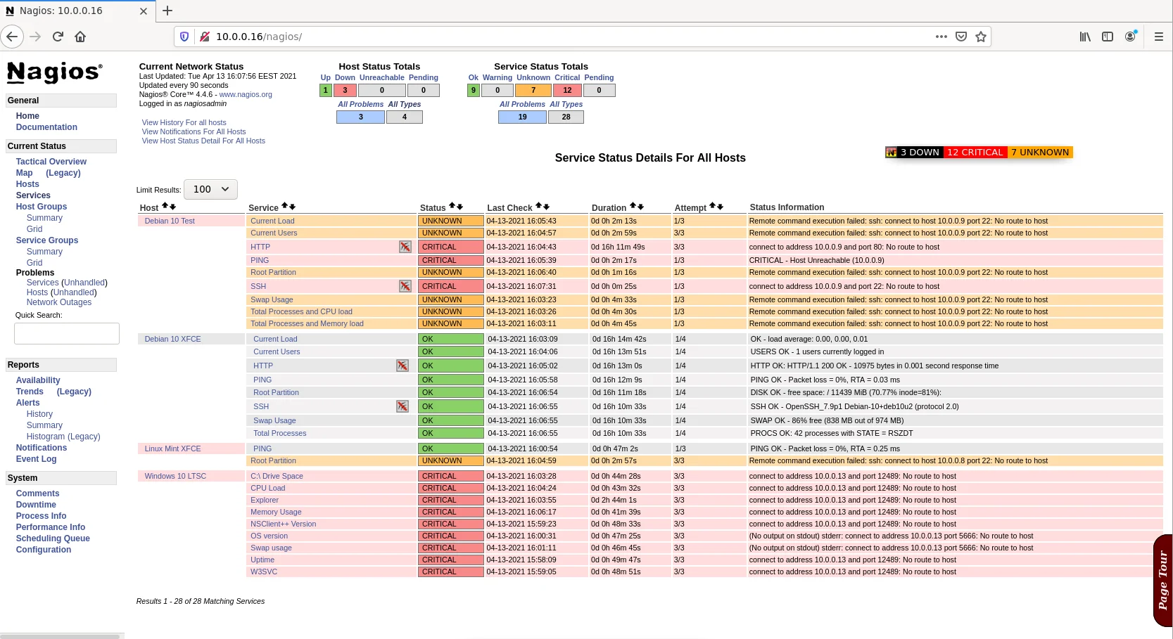 FirefoxNagios