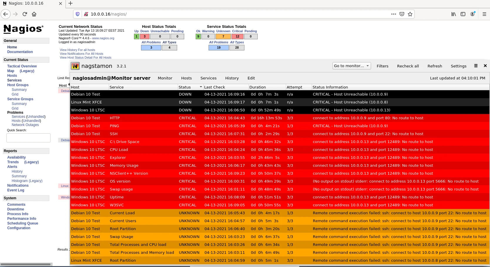 NagstamonNagios