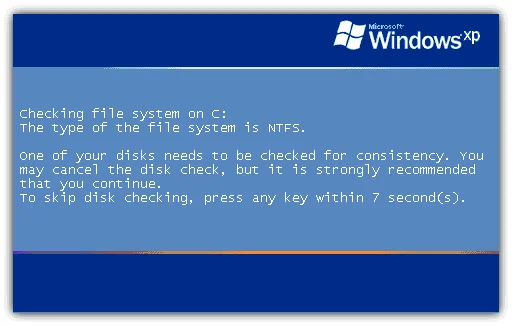 chkdsk logo